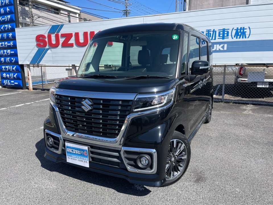 ⭐️早い者勝ち車検8年10月☆ナビ☆ETC☆SUZUKI スペーシアカスタム