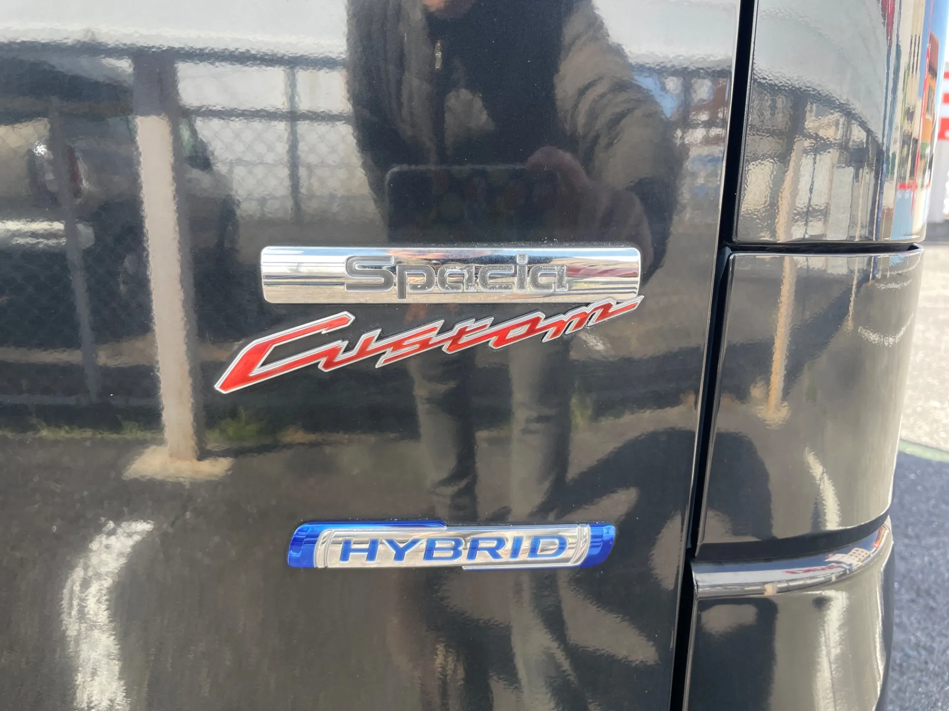 スズキ スペーシア カスタム ハイブリッドXS ターボ 2WD CVT ナビ ドラレコ