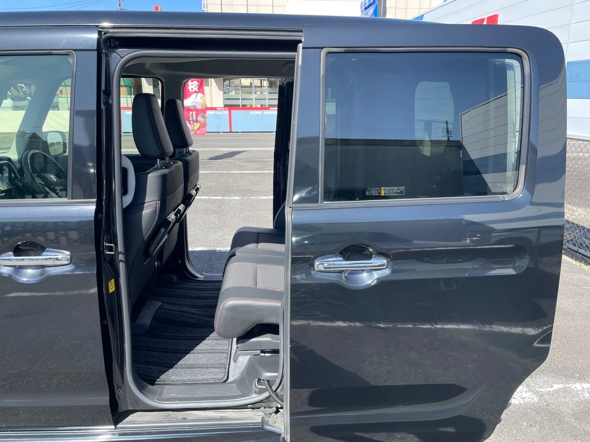 スズキ スペーシア カスタム ハイブリッドXS ターボ 2WD CVT ナビ ドラレコ