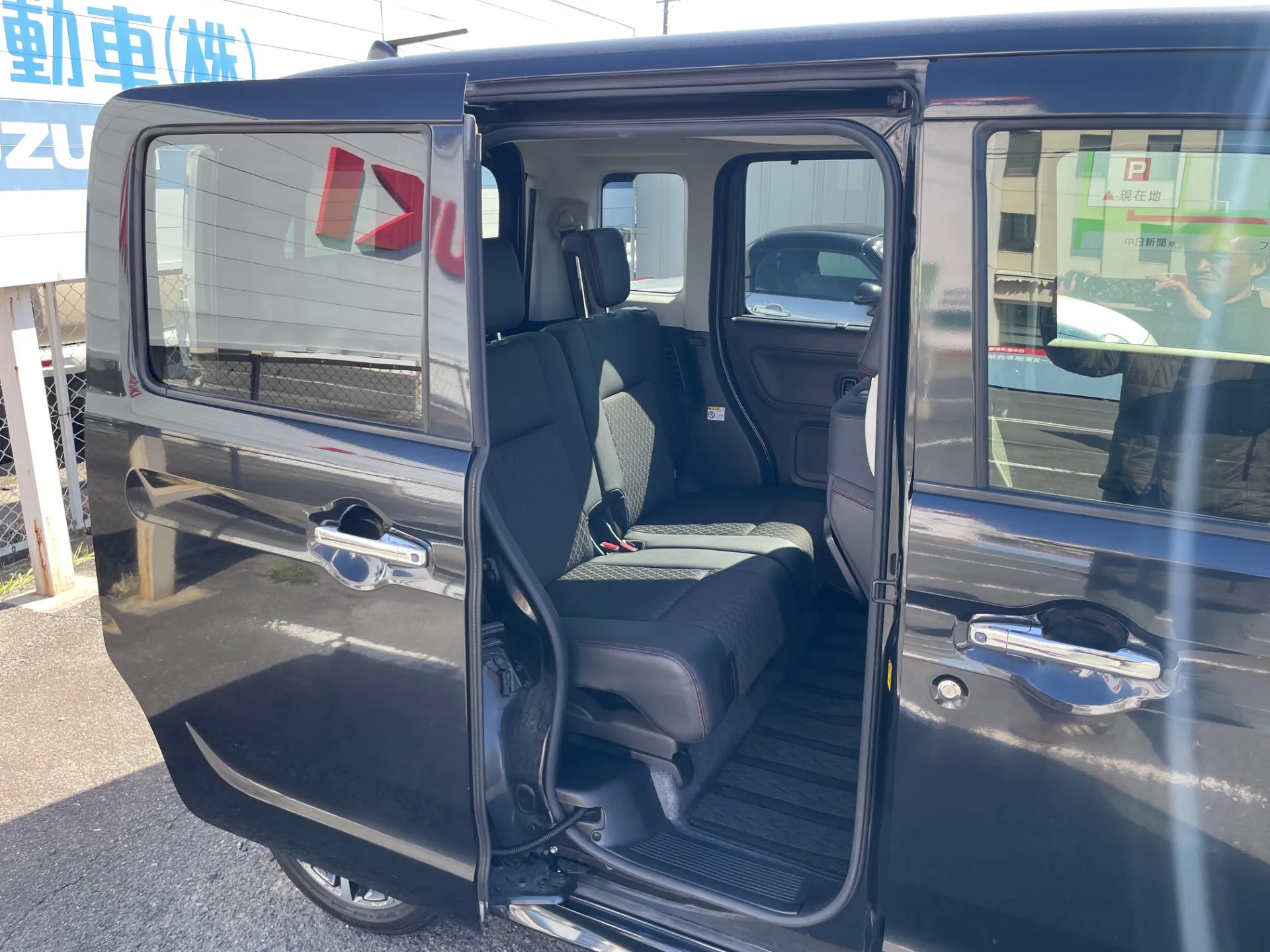 スズキ スペーシア カスタム ハイブリッドXS ターボ 2WD CVT ナビ ドラレコ