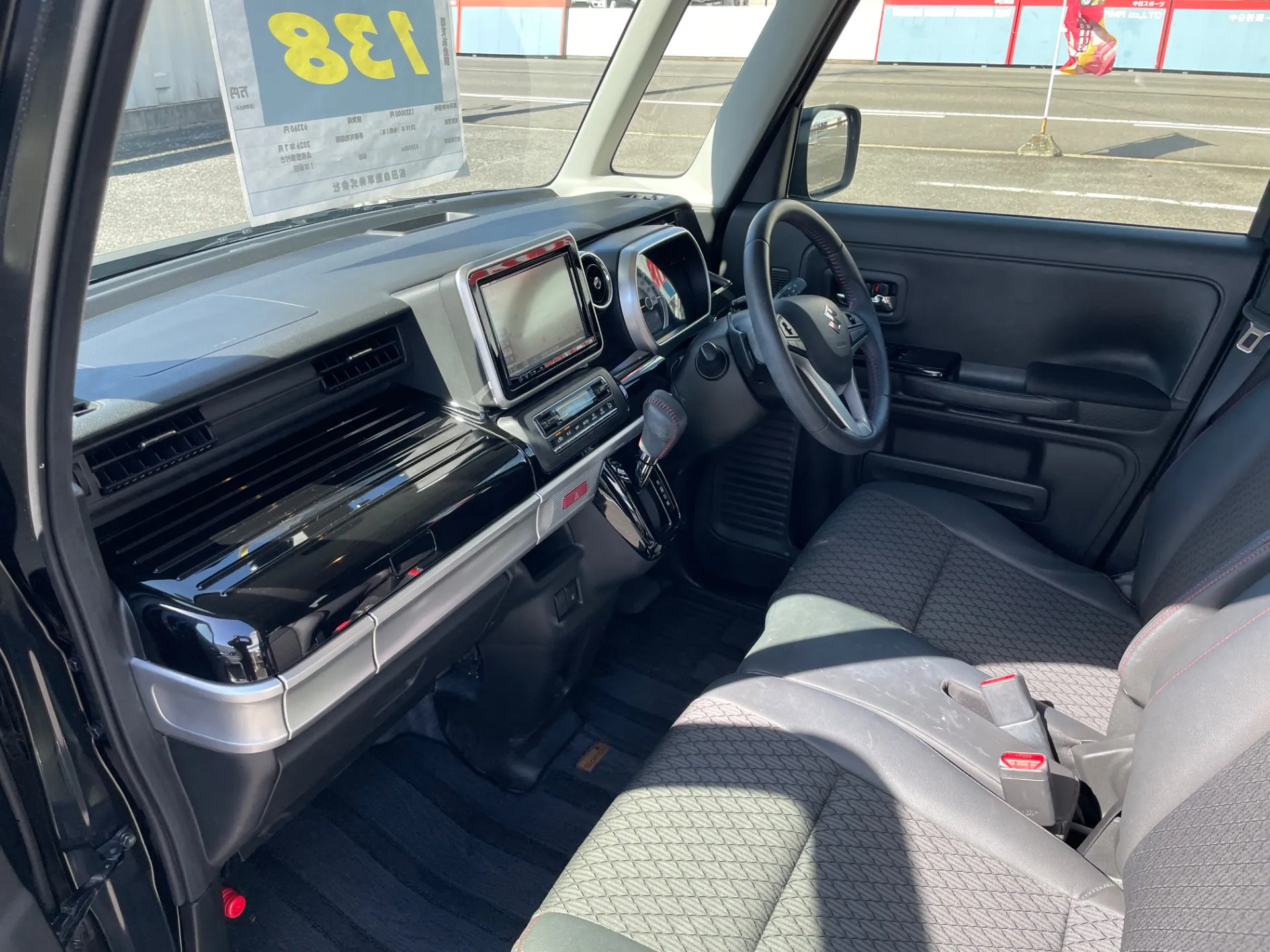 スズキ スペーシア カスタム ハイブリッドXS ターボ 2WD CVT ナビ ドラレコ