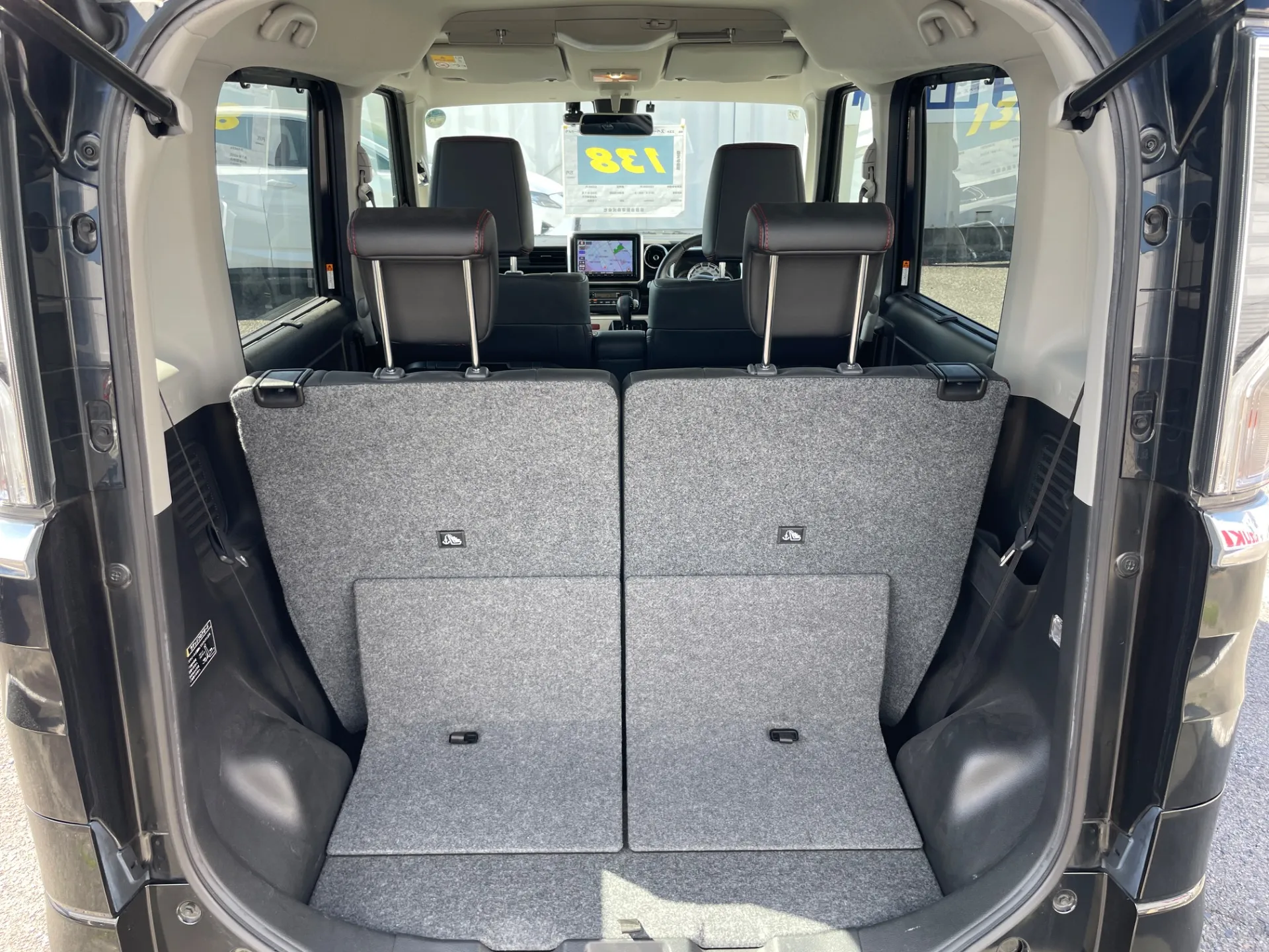 スズキ スペーシア カスタム ハイブリッドXS ターボ 2WD CVT ナビ ドラレコ