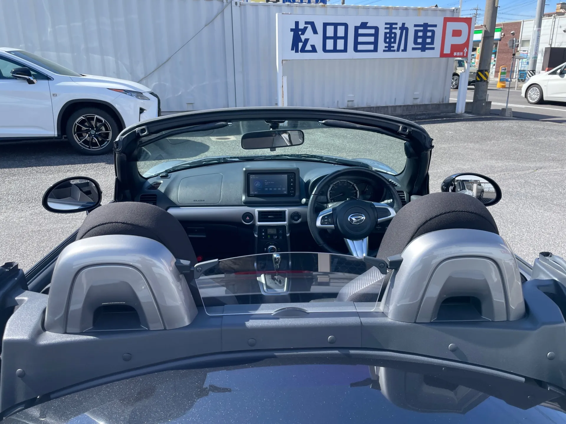 ダイハツ コペンセロ ターボ 2WD CVT ナビ ドラレコ