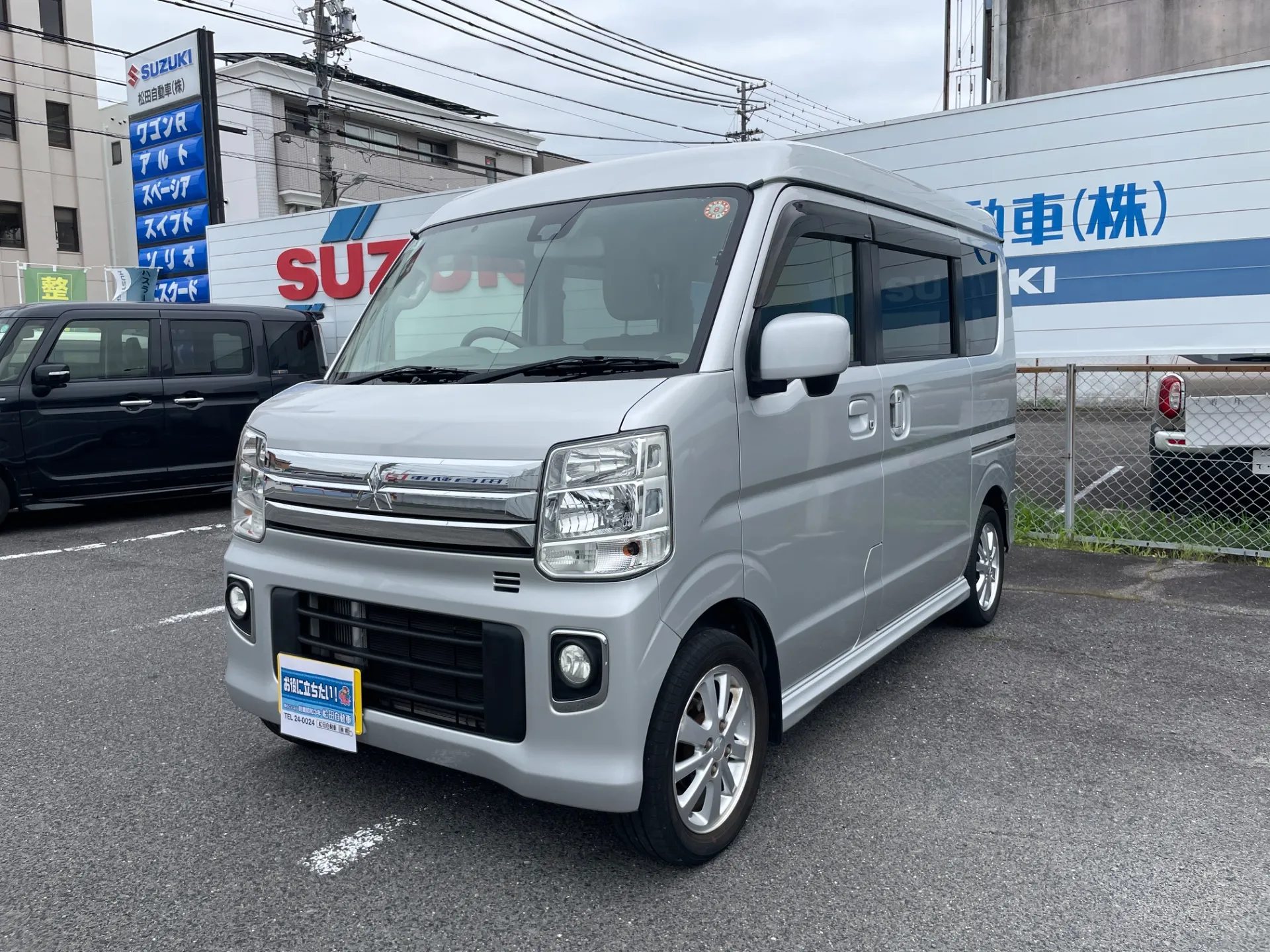 三菱　タウンボックス　G　左側電動スライドドア　衝突警報装置　ターボ　2WD　CVT　ナビ　ETC
